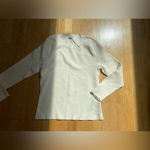Abercrombie and Fitch Long Sleeve Cream Colored Long Sleeve